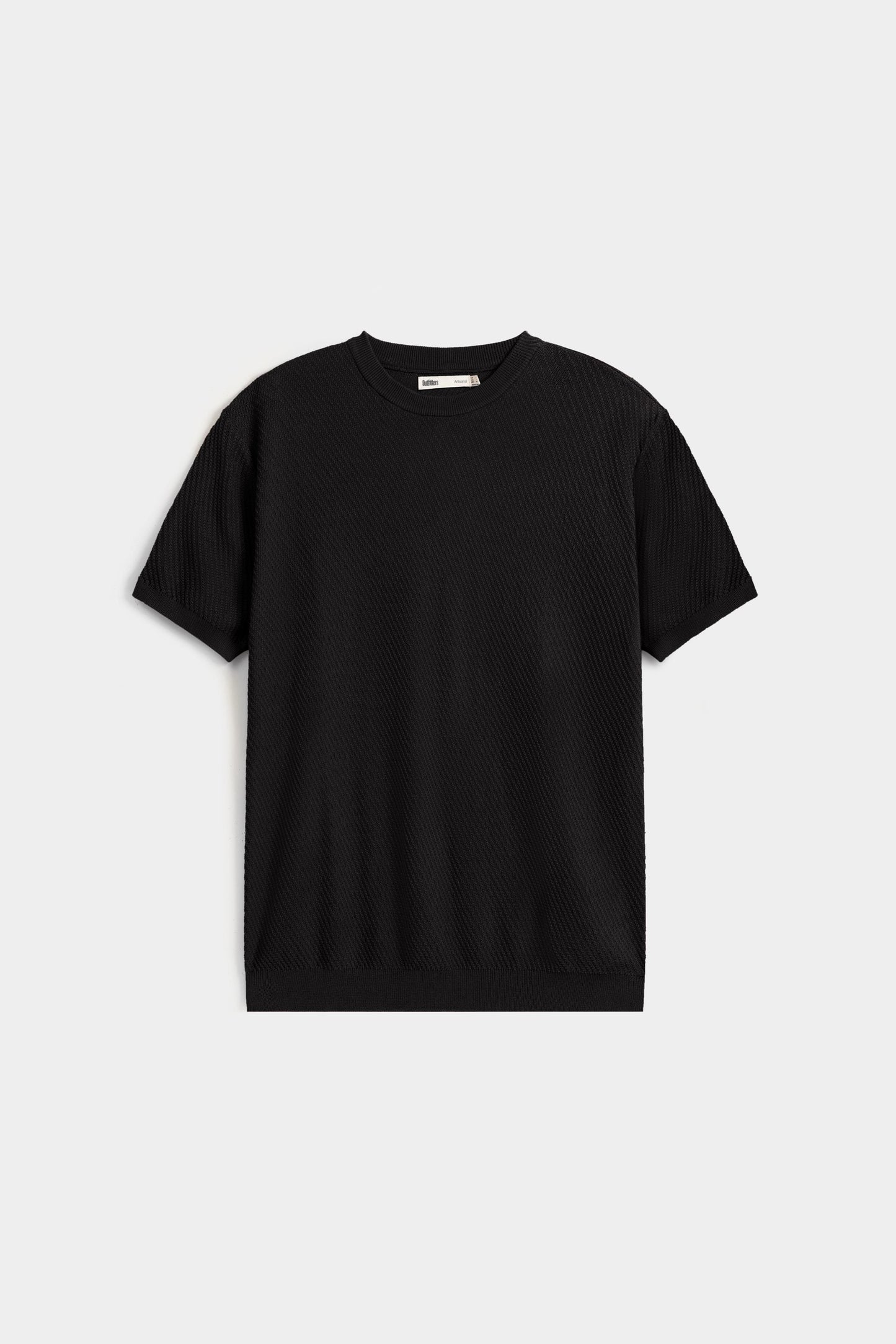 Textured Knitted T-shirt